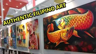 CAPTIVATING FILIPINO ARTWORKS at SM City Calamba Art Market