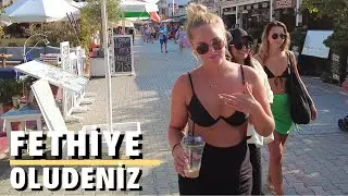 Fethiye Ölüdeniz Walking Tour  | September 2022 Turkey [4K UHD]