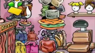 Ninjas At Club Penguin Gift Shop