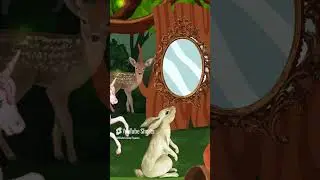 🌟The Magic Mirror Adventure | Learn the Power of Self-Love 🐇✨ #shorts