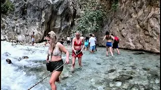 Walking in TURKEY 🇹🇷 Saklıkent Canyon in Fethiye 2020