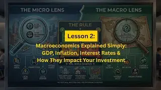 Lesson 2: Macroeconomics Explained Simply: GDP, Inflation, Interest Rates & How They Impact You