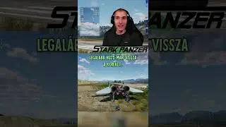 Tökéletes leszállás fejtetőre :D 