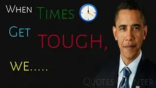 Barack Obama Quotes On Leadership | Barack Obama Qoutes on Life | Barack Obama Quotes on Change 🔥🔥