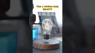 Let&rsquo;s see how wireless lamp work ||  a lamp with magnetic power || #wirelesslights #spotlite