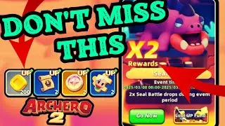 ARCHERO 2: SEAL ROUT X2 DROP! TIPS EVENT! MORE FREE SHARDS!