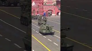 #Russia showcases modern #military vehicles at #VictoryDayparade in #Moscow | #shorts #moscow