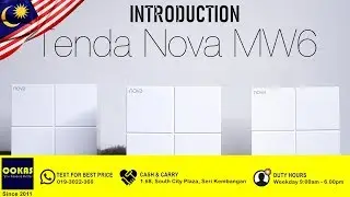 OOKAS - TENDA MW6 AC1200 Gigabit Whole Home Mesh WiFi System