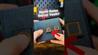 3D Printed Squid Game Secret Vault portable storage box #3dprinting #howto