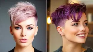 Undercut pixie Haircuts for women over 50 | Pinterest pixie hair cuts 2025 | Boy cut for girls