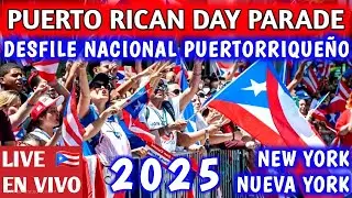 🇵🇷 National Puerto Rican Day Parade NYC LIVE 🇵🇷 Desfile Nacional Puertorriqueño En vivo desde NY
