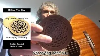 Acoustic Guitar Sound Hole Cover off AliExpress