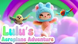 Lulu the Lamb Airplane Adventure | Fun Kids Rhyme & Flying Story for Toddlers