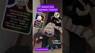 Twisted Dyle 🕥 Dandys World Halloween costume / Day 5! #roblox #dandysworld #cosplay