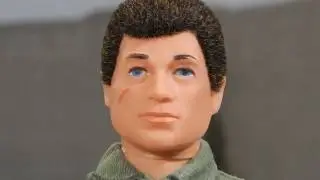 Vintage 1970 GI JOE Man of Action Knee repair & stain removal