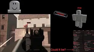 POV: You took the aimpill in Roblox Criminality