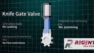 Regent Pneumatic Knife Gate Valve #gatevalves #gatevalve #regent #regentahmedabad