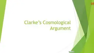 Comological Arguments, Part 2