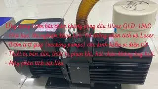 M&aacute;y bơm h&uacute;t ch&acirc;n kh&ocirc;ng ULVAC Model GLD - 136C -Tousei