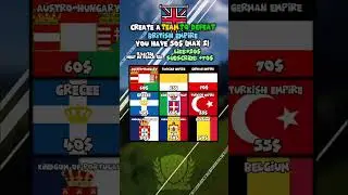 Create your team to defeat British Empire! #euandreimapping #mapping #europe #map