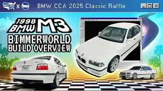 Вы можете выиграть этот E36 M3! Розыгрыш BMW CCA Classic 2025 уже идёт!