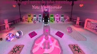 you vs homer testing server gameplay