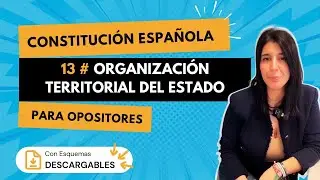 📚 Constitución Española: Organización Territorial del Estado | Academia ADJ
