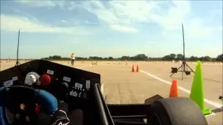 Oregon Tech Racing FSAE 2013 Lincoln Autocross 4th Place Finish