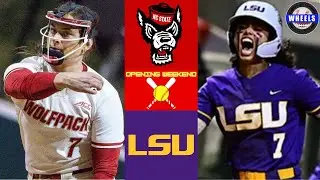 NC State vs #13 LSU (Incredible!) | G2 | 2026 College Softball Highlights