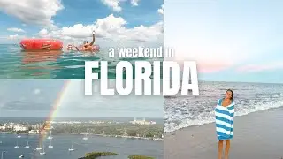 THE DREAM WEEK IN FLORIDA || beach days, rainbows, sunset swims, & jeep drives!!