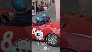 Porsche 550 RS Spider 1955. 1000 Miglia 2024