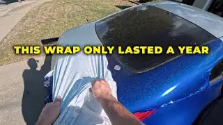 WRAP SUCKS BUT PAINT IS EXPENSIVE!