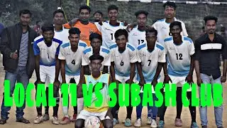SEMI FINAL AMAZING FOOTBALL MATCH//MUNDRAJOR PLAYGROUND//LOCAL 11 vs SUBASH CLUB//by jeet bag