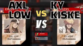 [GGST] KY KISKE vs AXL LOW (GUILTY GEAR -STRIVE)