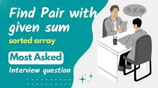 find pair with given sum in a sorted array