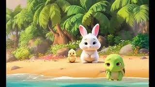Save the little turtle Little White Rabbit and Little Yellow Duck.Rescue Little #littlewhiterabbit