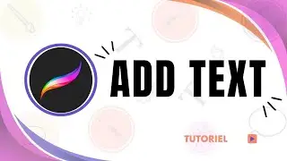 How to add text in Procreate