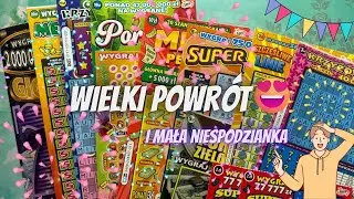 WIELKI POWRÓT!😍🤑DUŻY MIX ZDRAPEK ii... gość🤫😀❤️ #zdrapkilotto #zdrapki #lotto