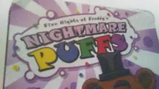 Five Nights at Freddy's cereal review ☔☔☔☔