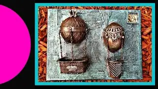 Steampunk Air Balloons Wall Decor