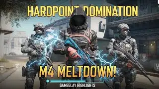 🔥 M4 MVP in Hardpoint | Epic Team Wipe + K9 Final Kill | CODM Gameplay