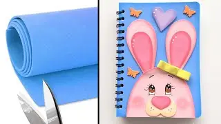 Decoración de un cuaderno argollado fácil y bonito - CADUBANA