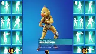 fortnite Quackling Skin Showcase With Icon Series Dances & Emotes | Fortnite  Series