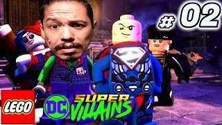 LEGO DC SUPER VILLAINS - ALERQUINA E CORINGA VS BATMAN