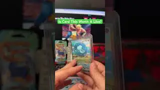 Does This Bubble Mew Deserve a Like? 💬💖 #paldeanfates #bubblemew #pokemoncards #pokeshorts
