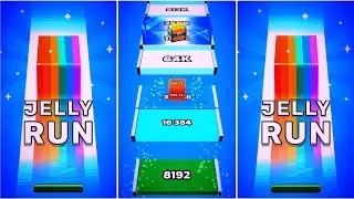 Jelly Run 2048 Level-91 To Level-95