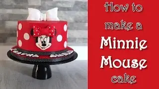 How to make a Minnie Mouse cake / Jak zrobić tort z myszką Minnie