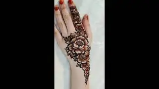 Latest stylish mehndi desgines