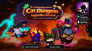 Cat Dungeon: Roguelike Survival Gameplay - RPG Game Android