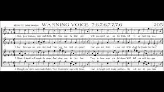 Harmonia Sacra 205: Warning Voice